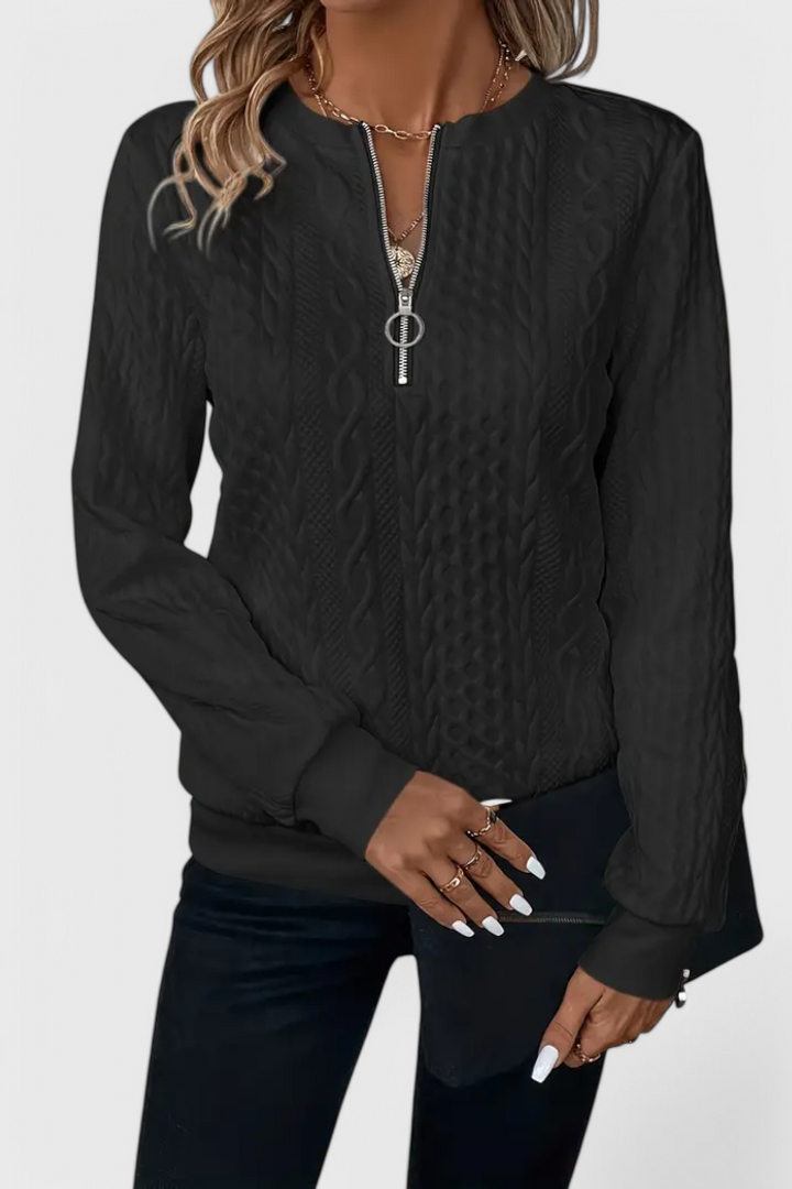 Belucia™ | Jersey de Punto con Cremallera Suave