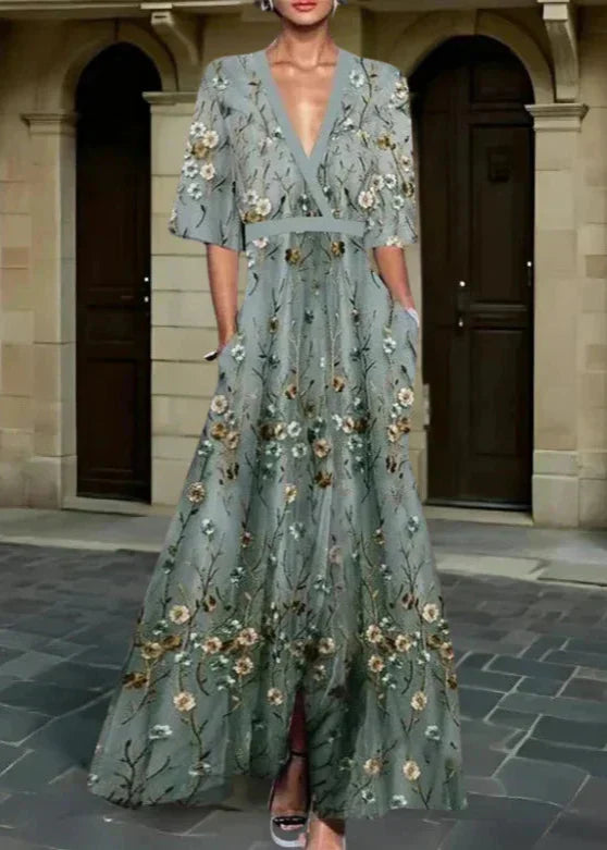 Belucia™ | Vestido maxi floral elegante