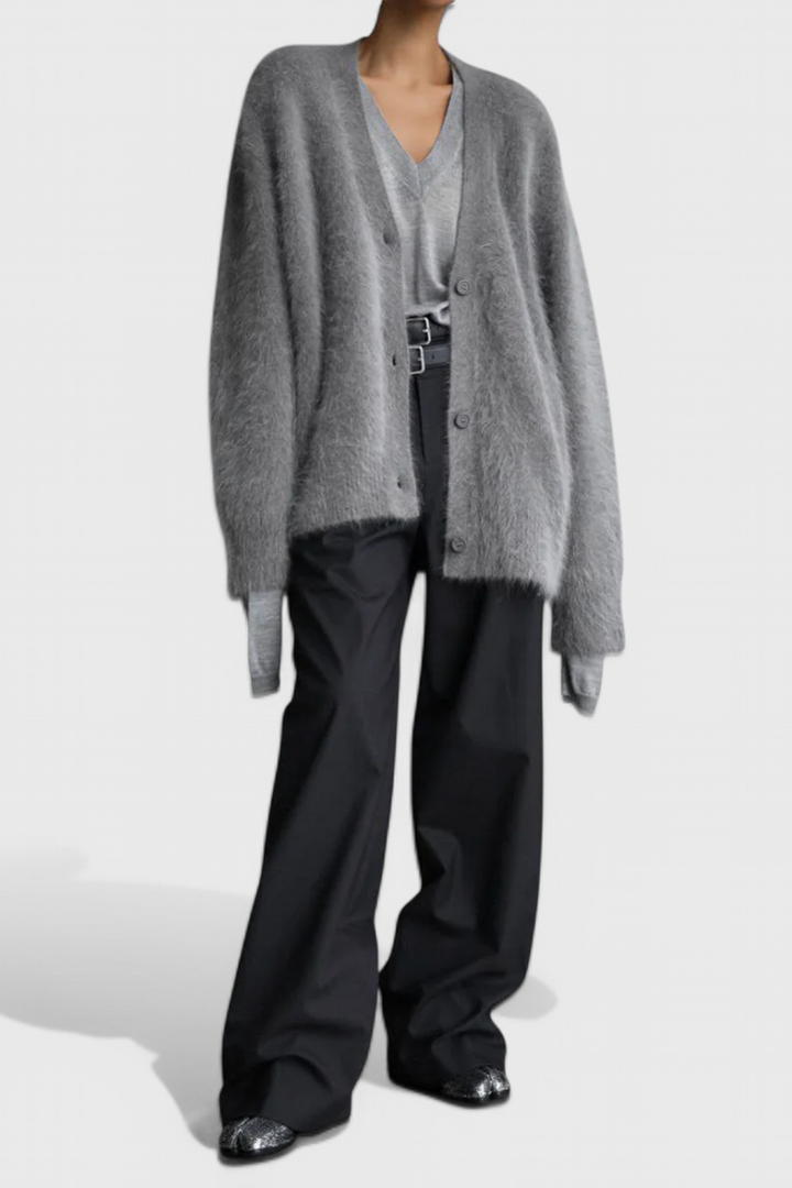 Belucia™ | Cardigan de Mezcla de Cachemira Suave