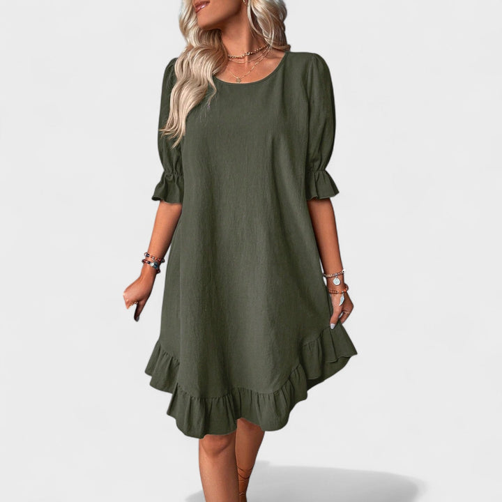 Belucia™ | Vestido casual con volantes