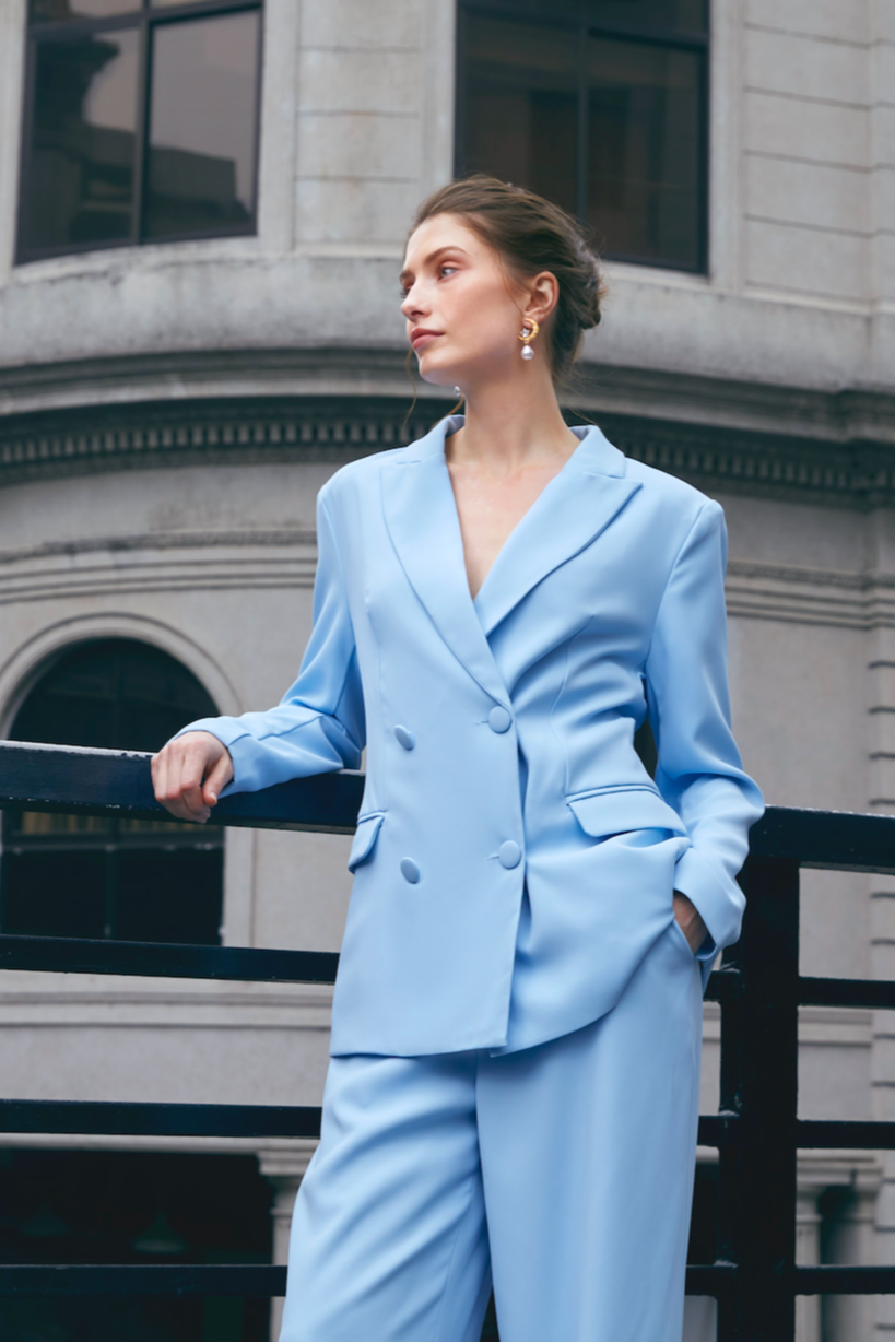 Belucia™ l Conjunto Urbano de Blazer y Pantalón de Corte Regular