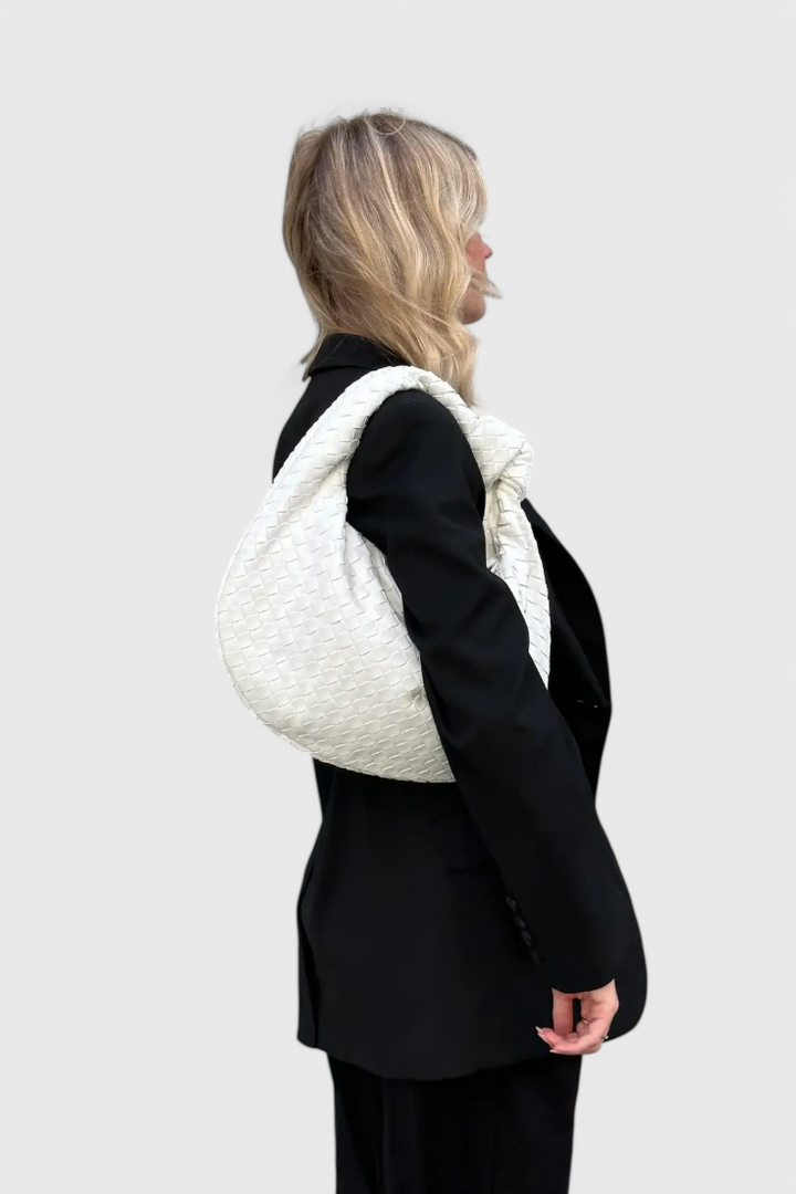 Belucia™ | Bolso de Hombro Mediano Tejido