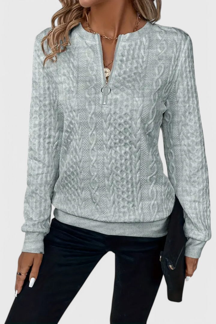 Belucia™ | Jersey de Punto con Cremallera Suave