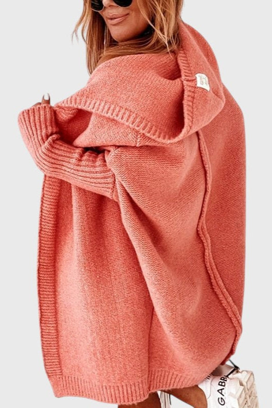 Belucia™ | Cárdigan de Punto con Capucha Oversized