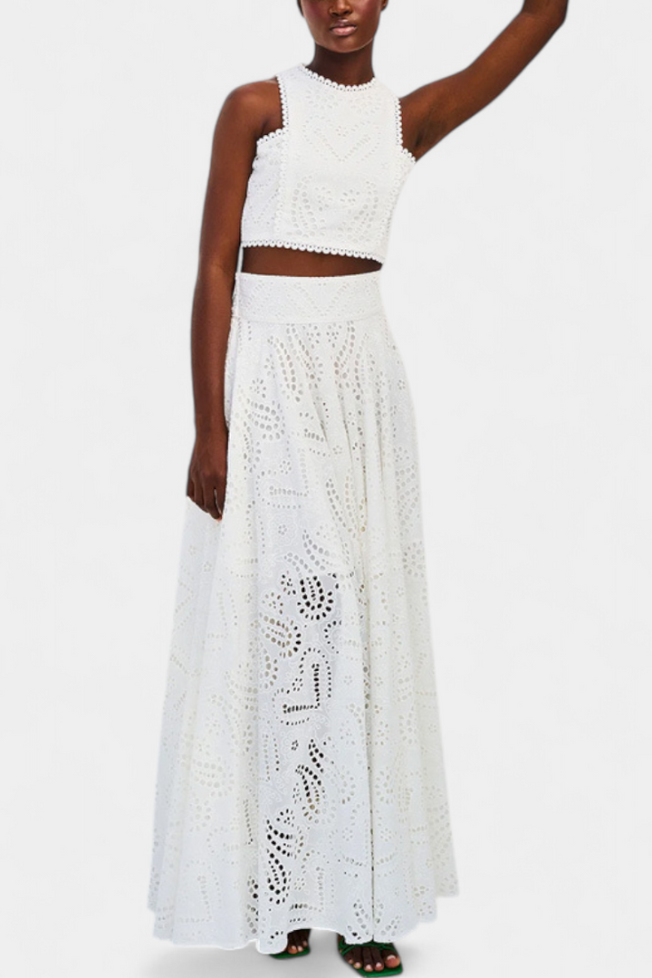 Belucia™ | Conjunto Romántico de Encaje Floral Calado