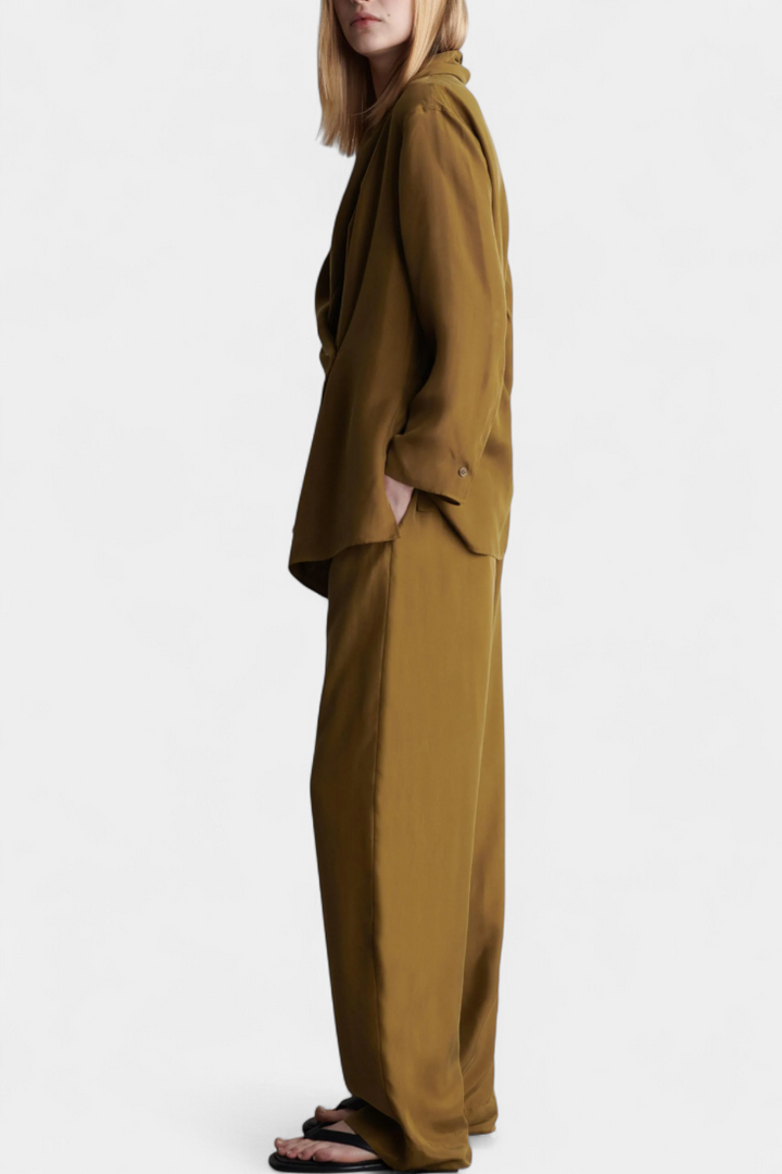 Belucia™ l Conjunto de Blazer con Solapa y Pantalones a Juego