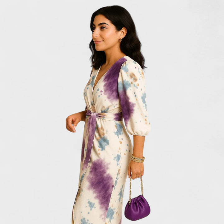 Larissa - Vestido cruzado