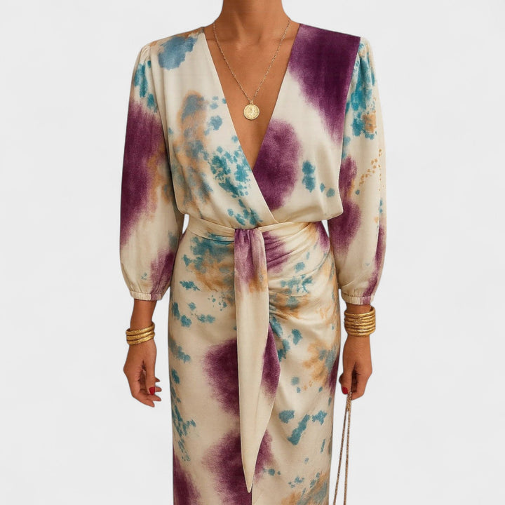 Larissa - Vestido cruzado