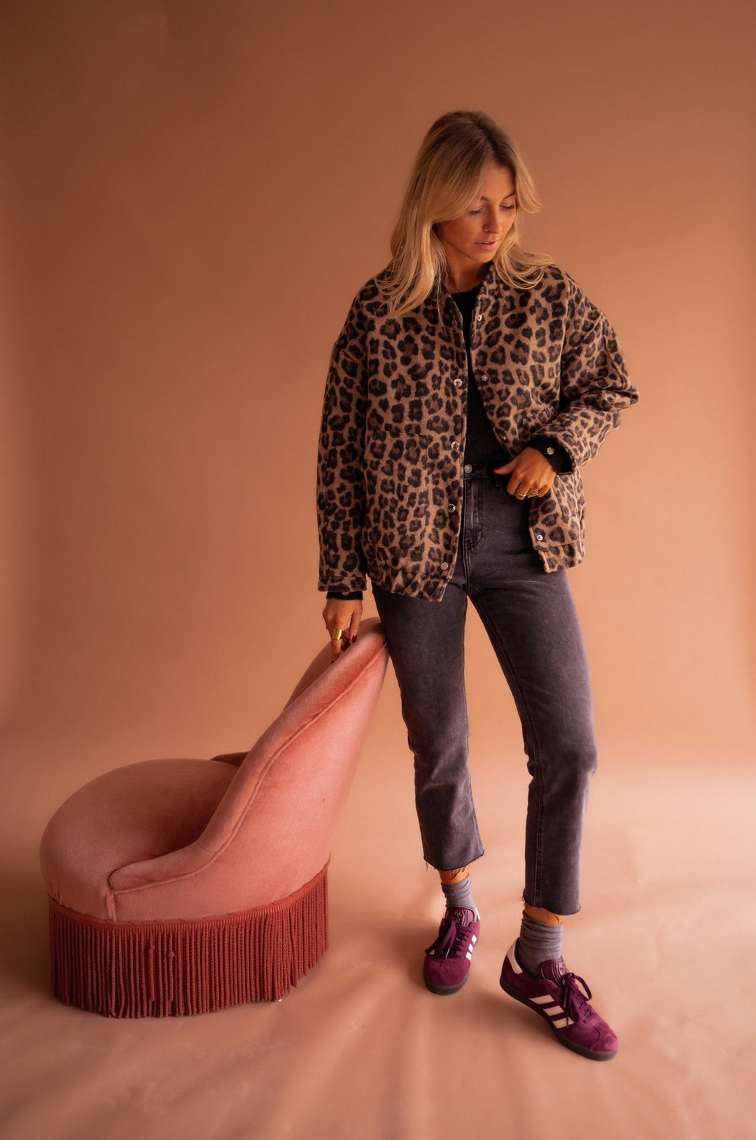 Belucia™ | Chaqueta con estampado de leopardo