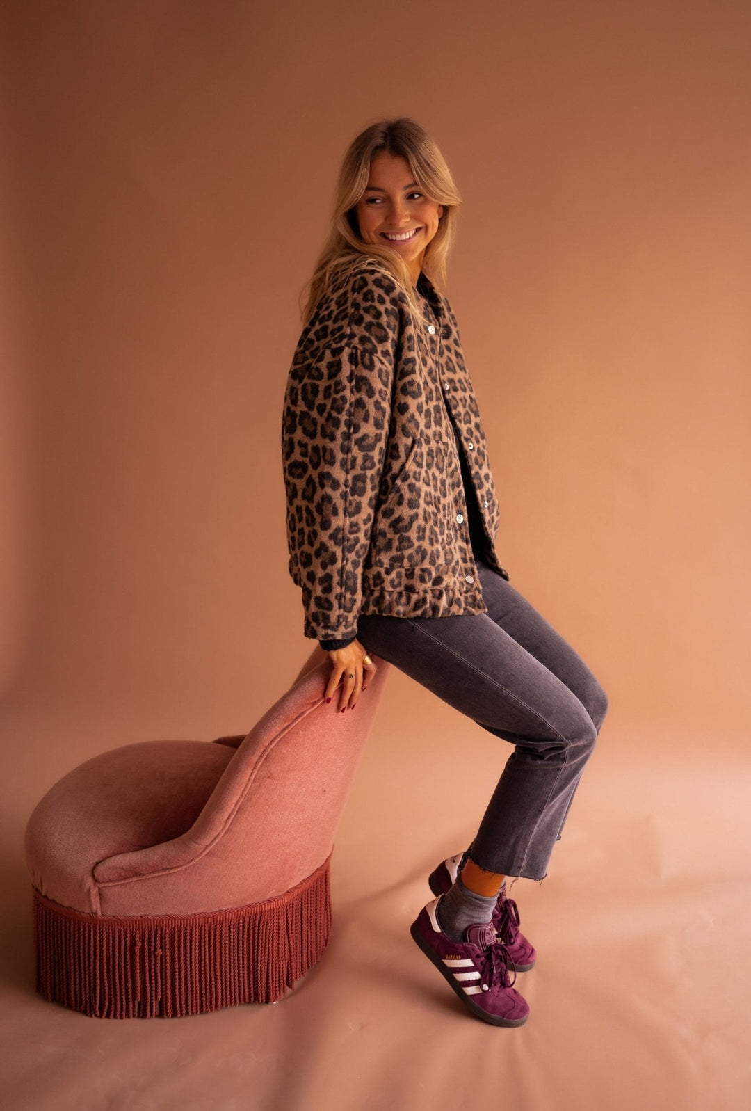 Belucia™ | Chaqueta con estampado de leopardo