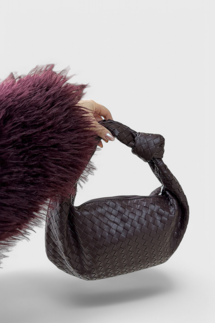 Belucia™ | Bolso de Hombro Mediano Tejido